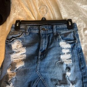 Jean skirt